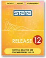Stata Survival Analysis and Epidemiological Tables: Reference Manual: Release 12 1597180920 Book Cover