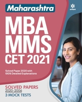 Maharashtra CET-MBA 2021 with Solved Papers & Mock Papers 9324198785 Book Cover