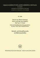 Schneid- Und Schweissversuche Mit Elektronenstrahlen 3663066797 Book Cover