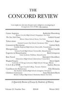 The Concord Review: Volume 23, Number Two, Winter 2012 1482763354 Book Cover