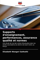 Supports d'enseignement, performances, assurance qualité et normes 6202855746 Book Cover